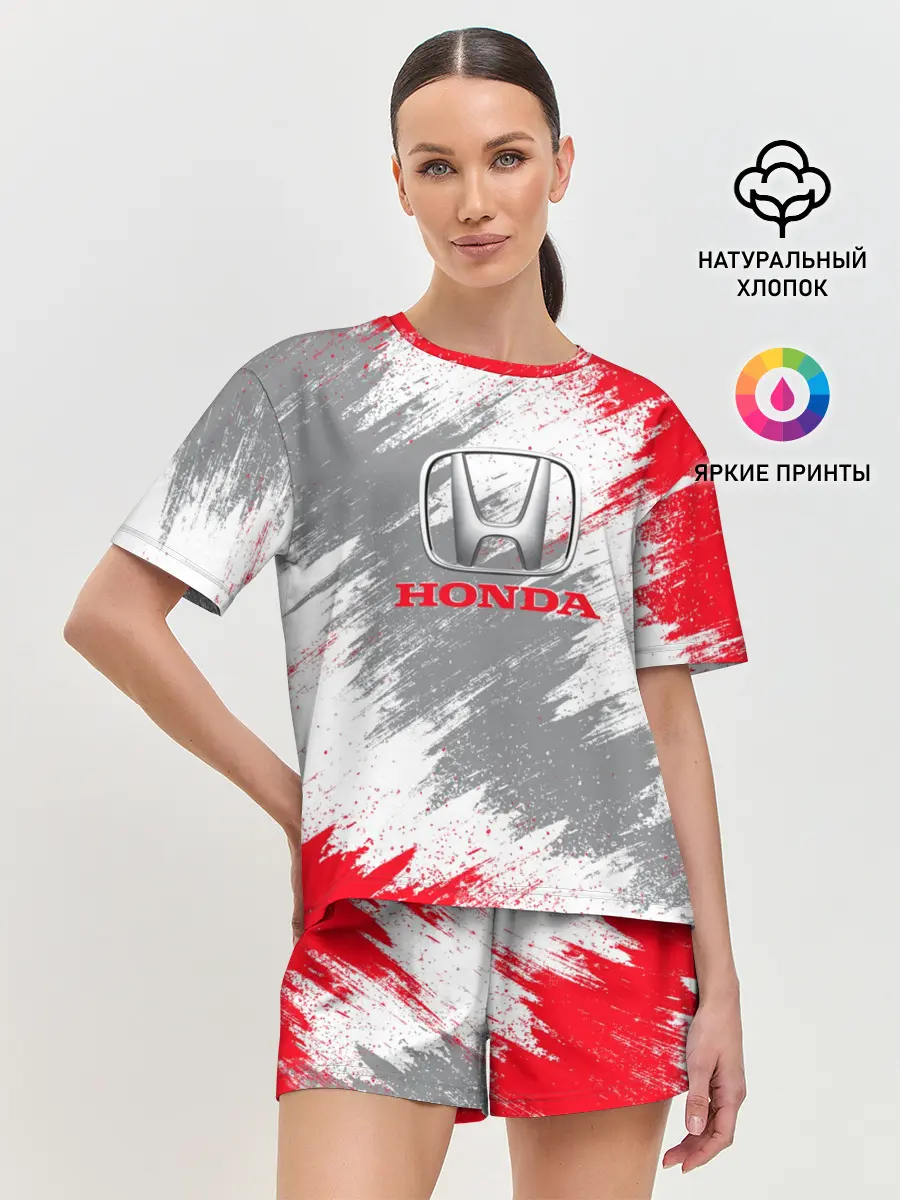 Женская пижама с шортами / Honda