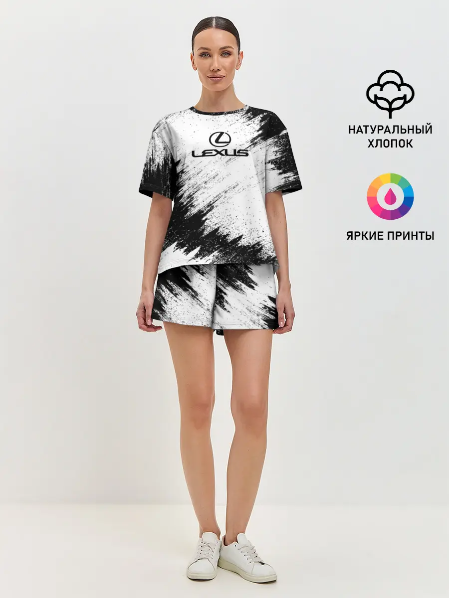 Женская пижама с шортами / Lexus