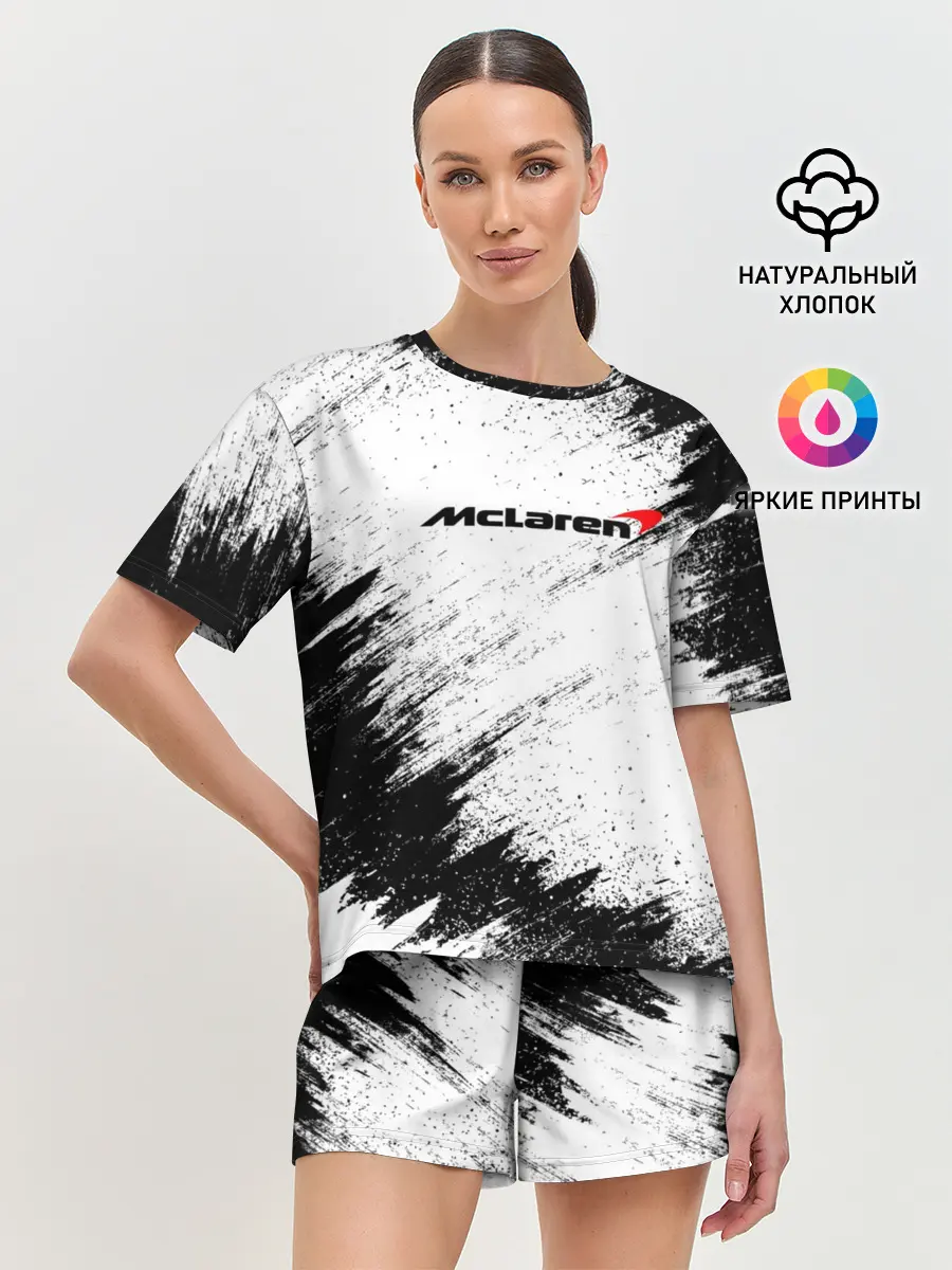 Женская пижама с шортами / McLaren