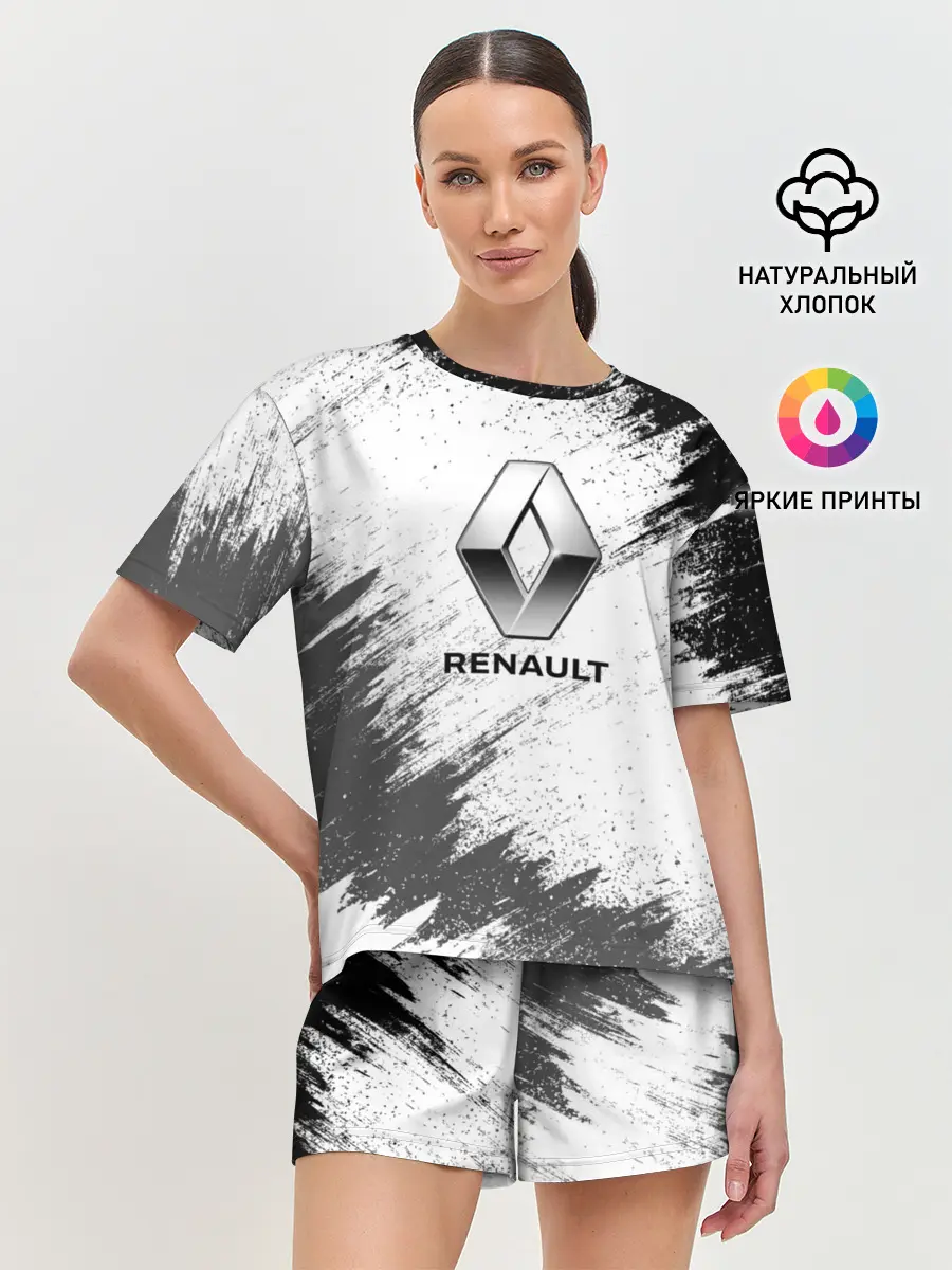 Женская пижама с шортами / Renault