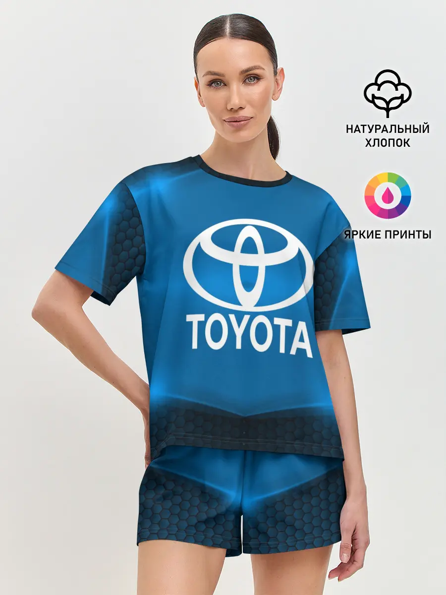 Женская пижама с шортами / Toyota SPORT