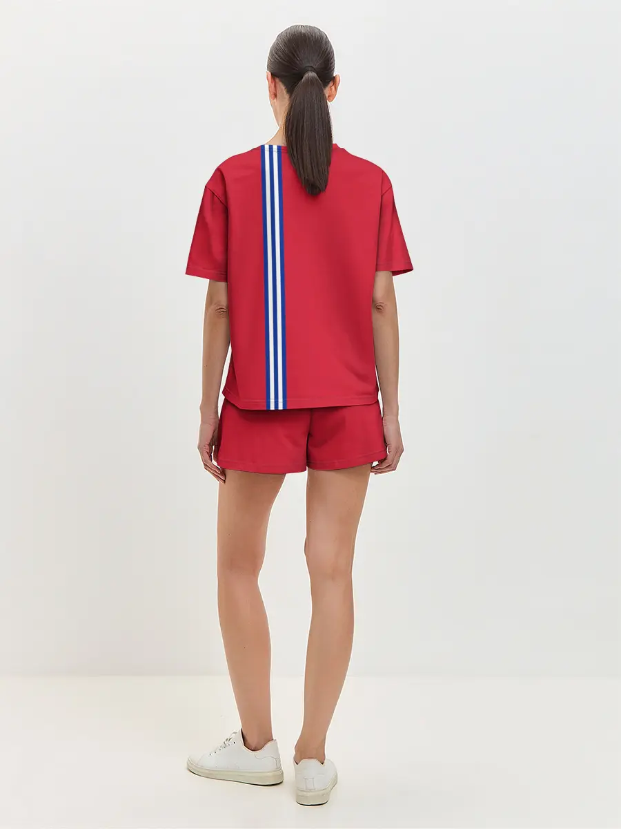 Женская пижама с шортами / Куба, лента с гербом