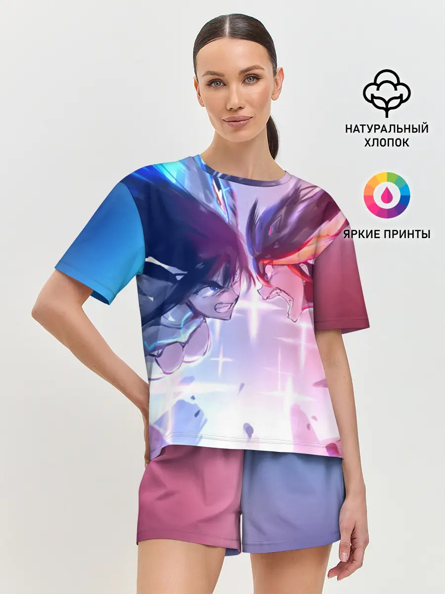 Женская пижама с шортами / Круши Кромсай