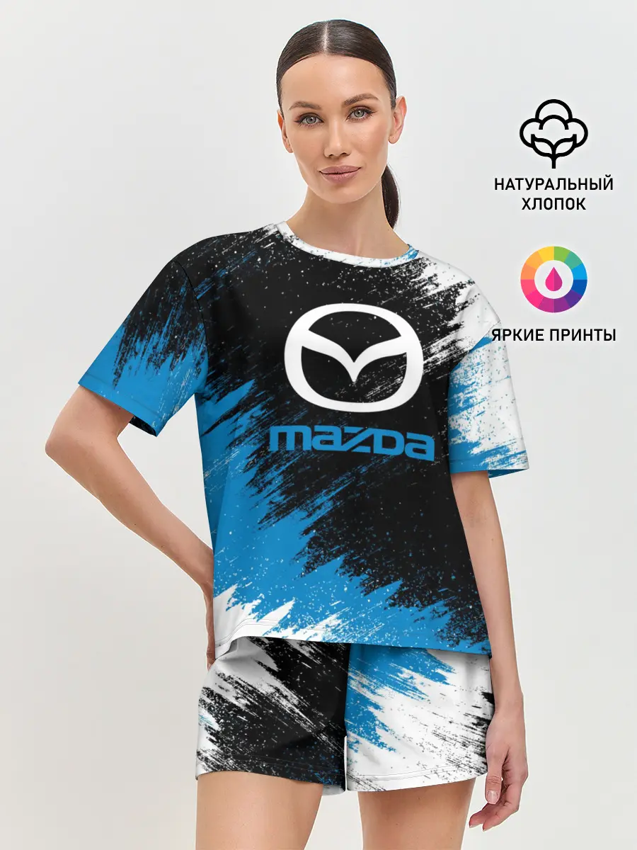 Женская пижама с шортами / MAZDA