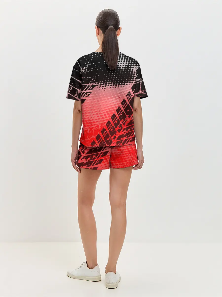 Женская пижама с шортами / Audi sport auto motors