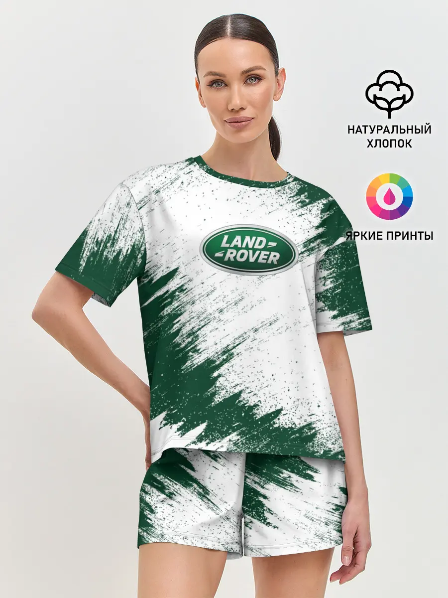 Женская пижама с шортами / LAND ROVER
