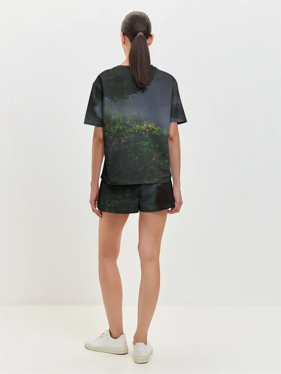 Женская пижама с шортами / Йеннифер и Геральт