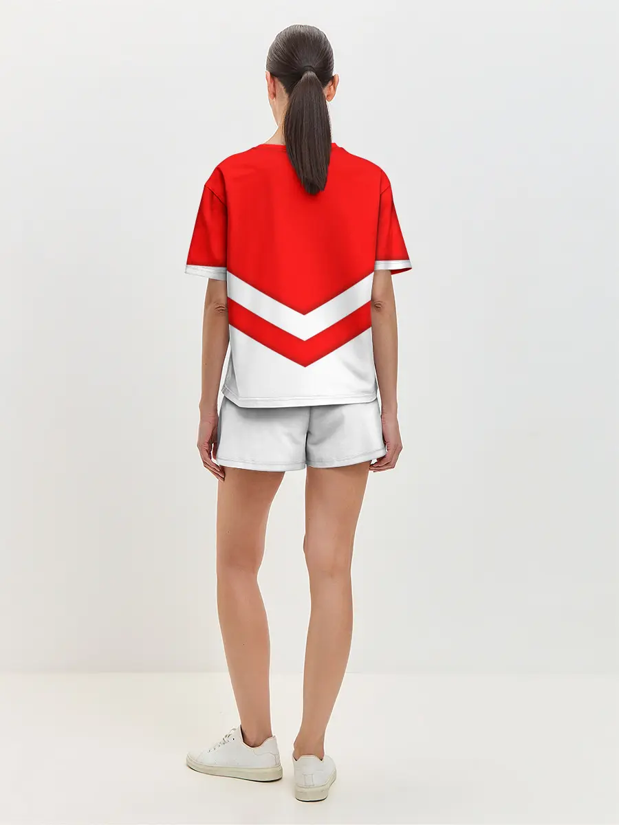 Женская пижама с шортами / Звезды и полосы