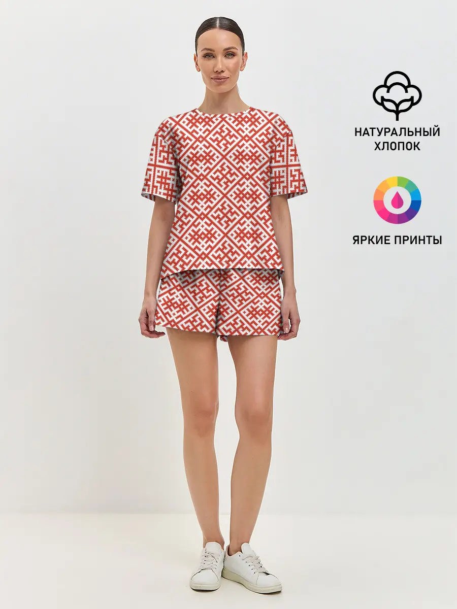 Женская пижама с шортами / Духобор