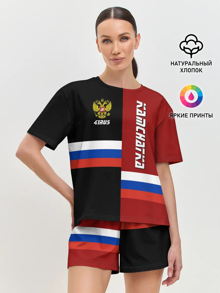 Женская пижама с шортами / KAMCHATKA