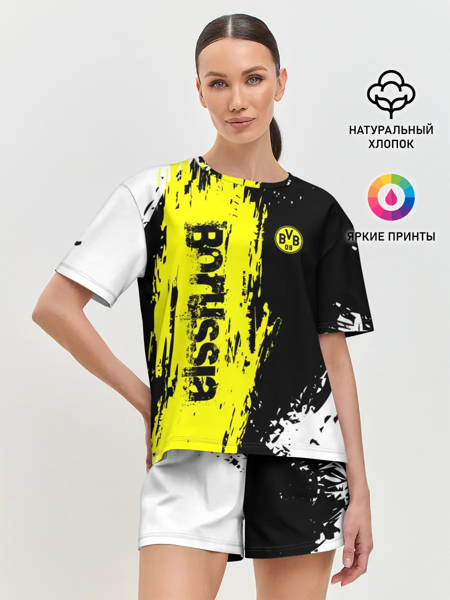 Женская пижама с шортами / BORUSSIA SPORT
