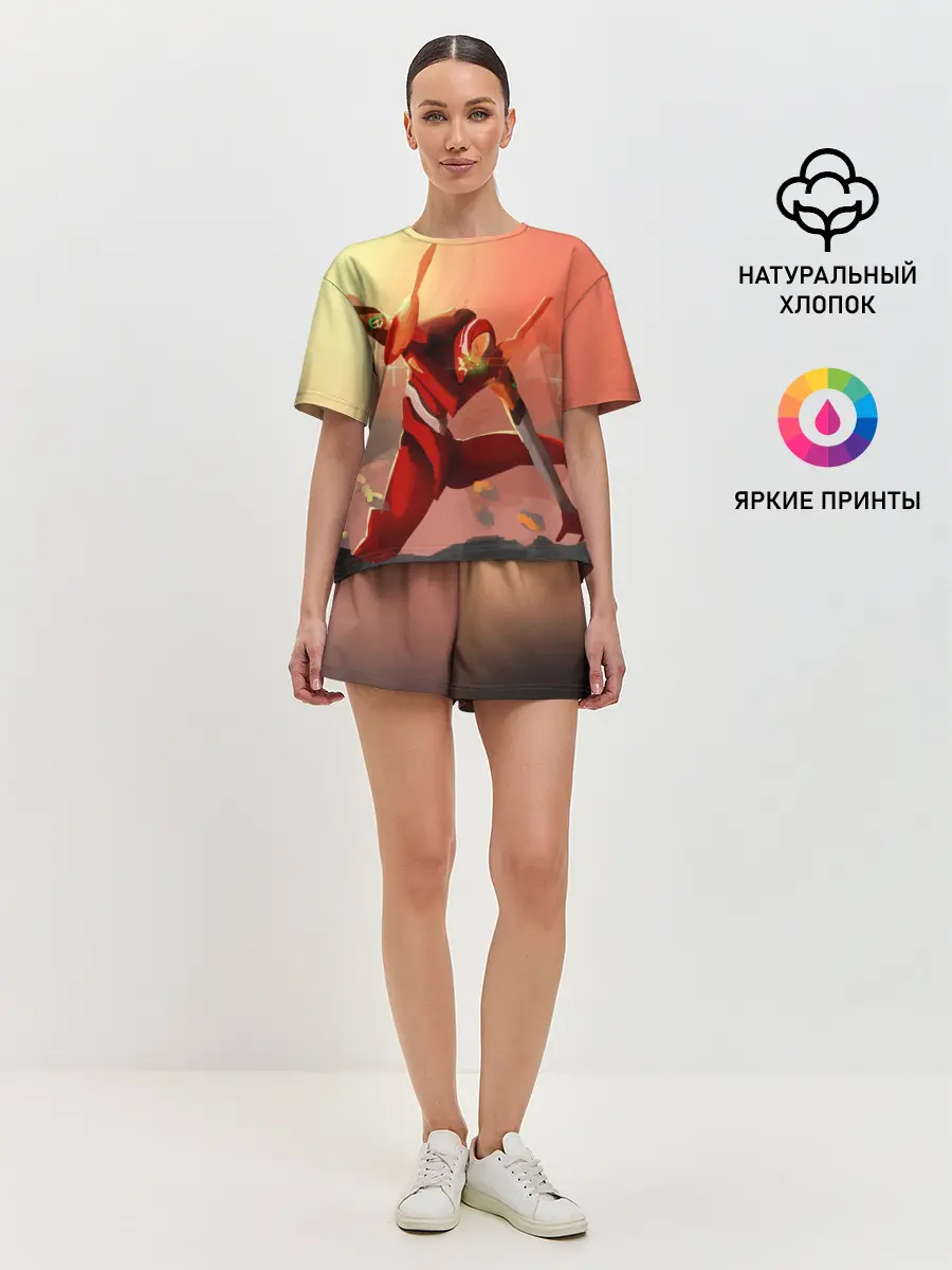 Женская пижама с шортами / Asuka Langley Soryu