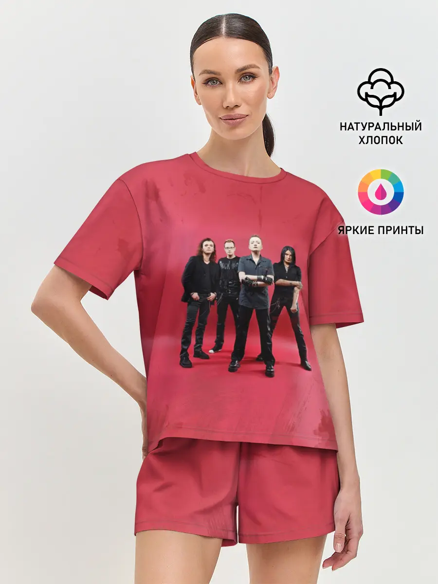 Женская пижама с шортами / Агата Кристи