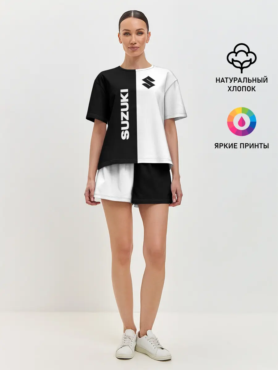 Женская пижама с шортами / Suzuki