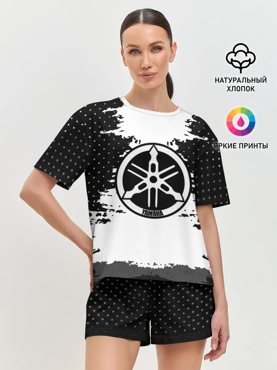 Женская пижама с шортами / Yamaha
