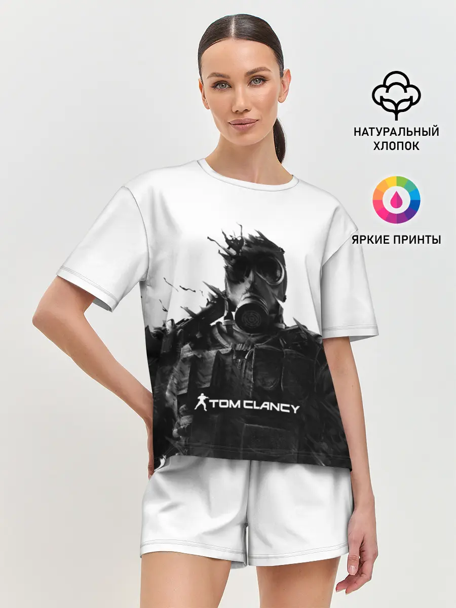 Женская пижама с шортами / Tom Clancys #2