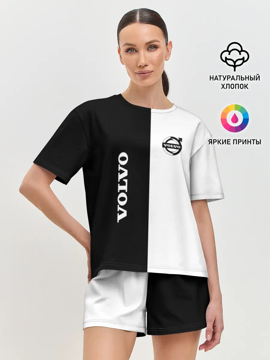 Женская пижама с шортами / Volvo