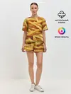 Женская пижама с шортами / Картошка фри