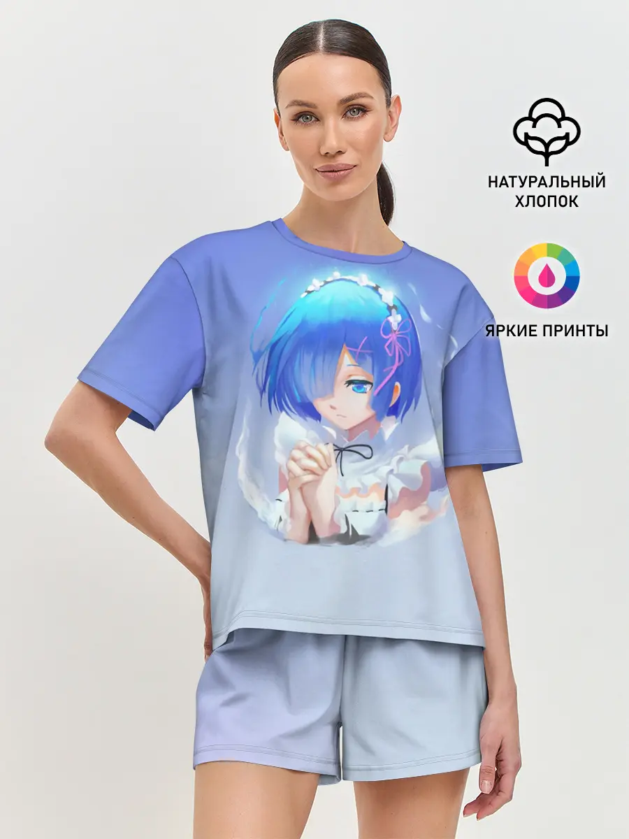 Женская пижама с шортами / Рем