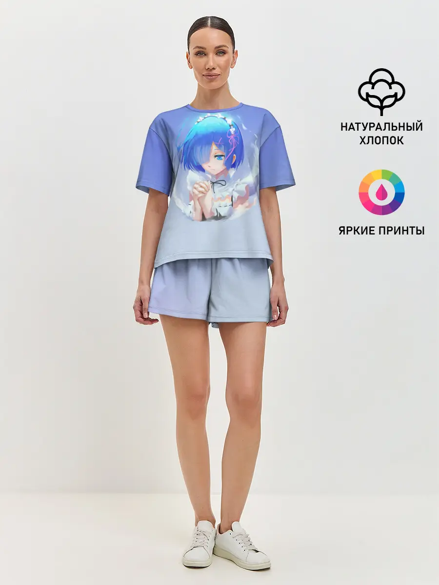 Женская пижама с шортами / Рем