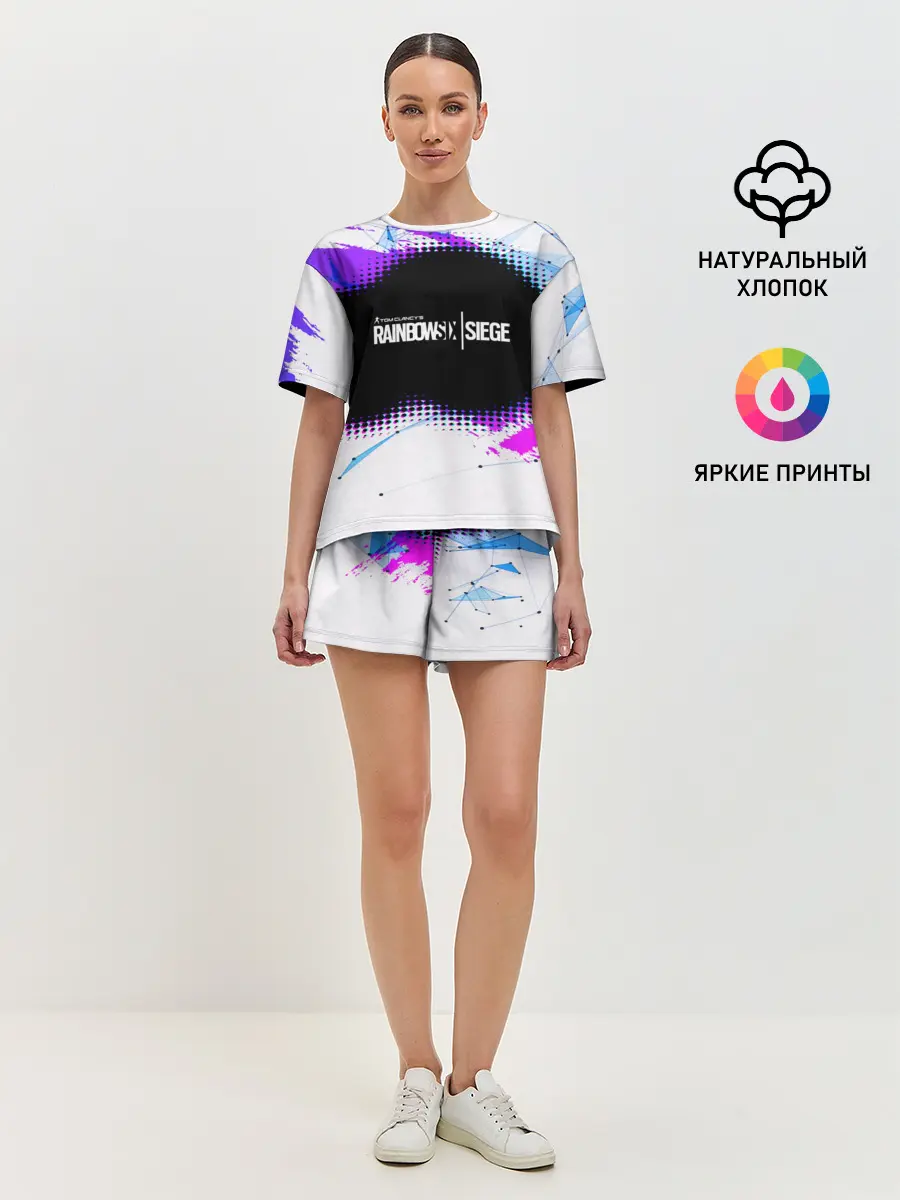 Женская пижама с шортами / Rainbow Six Siege