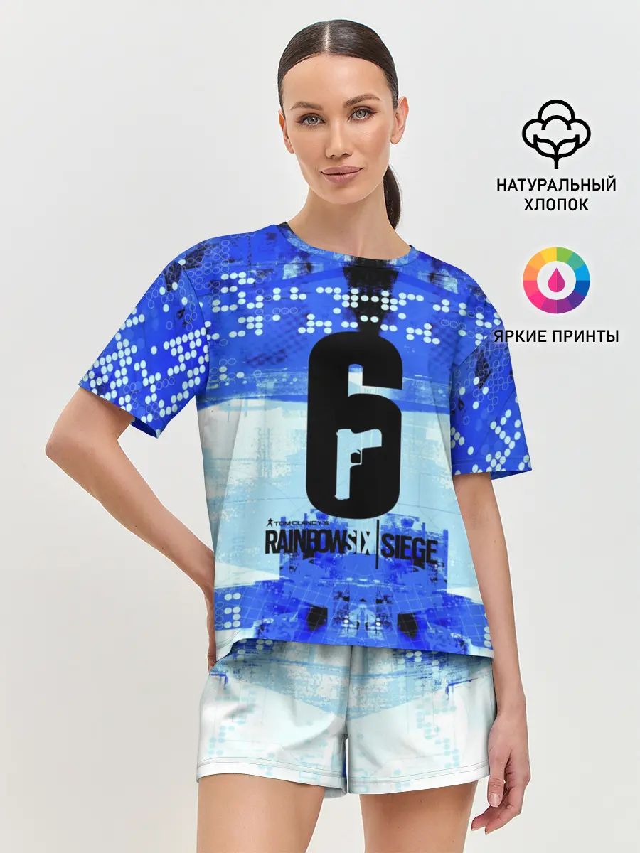 Женская пижама с шортами / Rainbow Six Siege