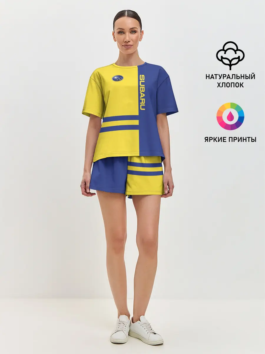 Женская пижама с шортами / Subaru