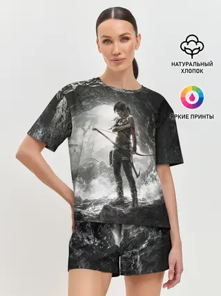 Женская пижама с шортами / Tomb Raider