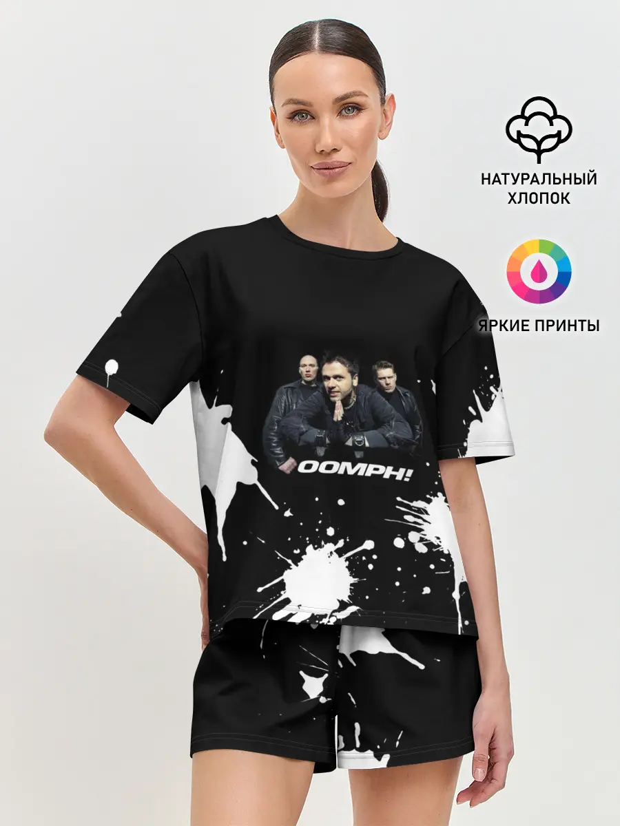 Женская пижама с шортами / Группа OOMPH!