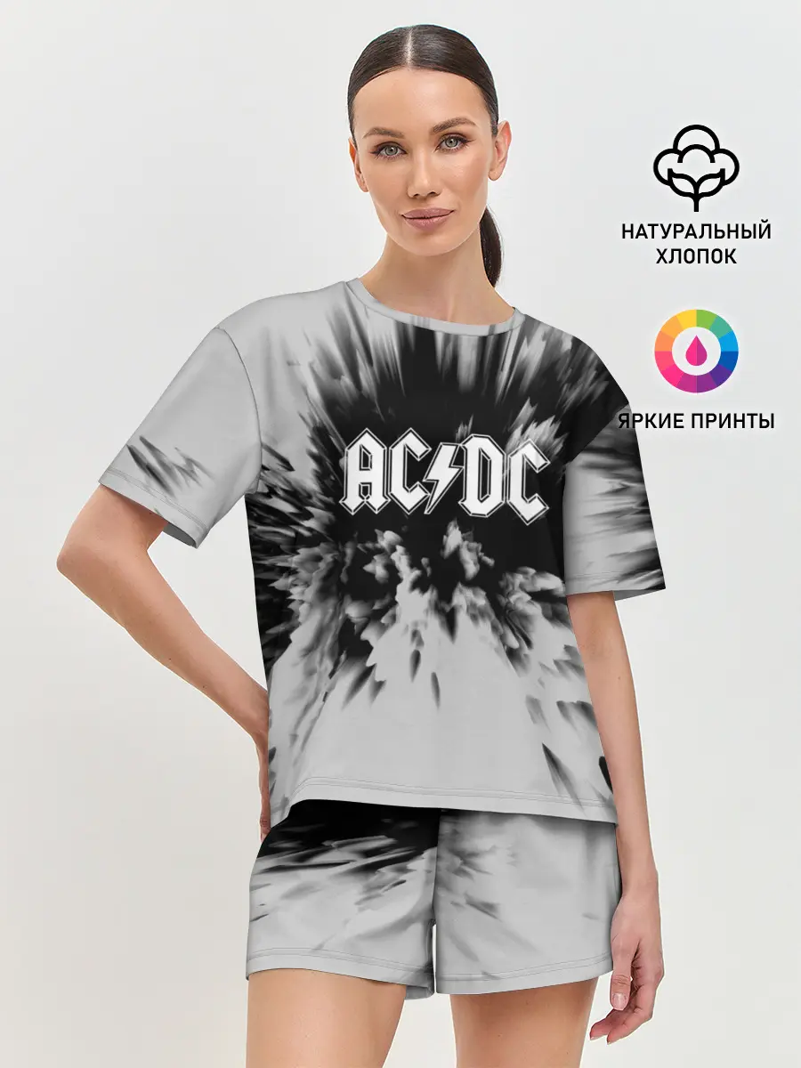 Женская пижама с шортами / AC/DC