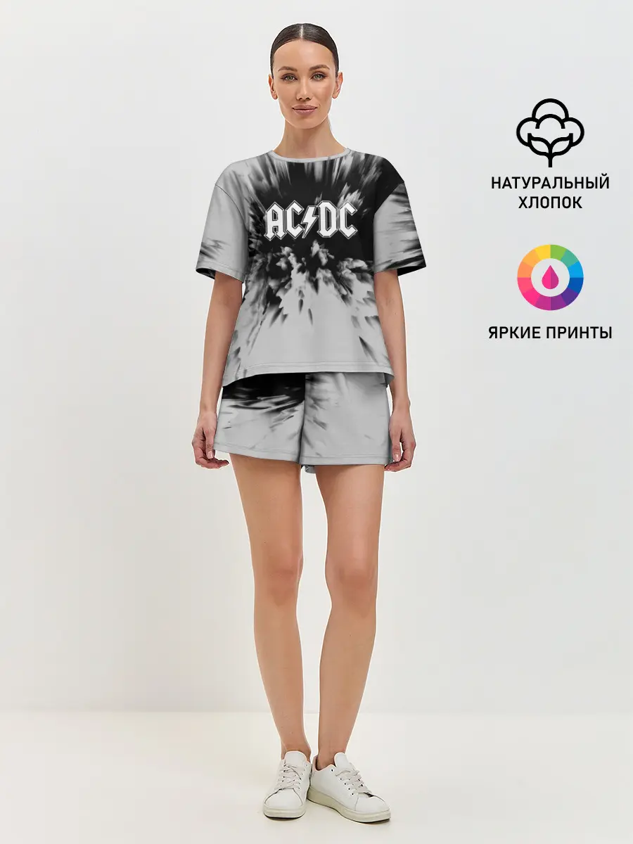 Женская пижама с шортами / AC/DC