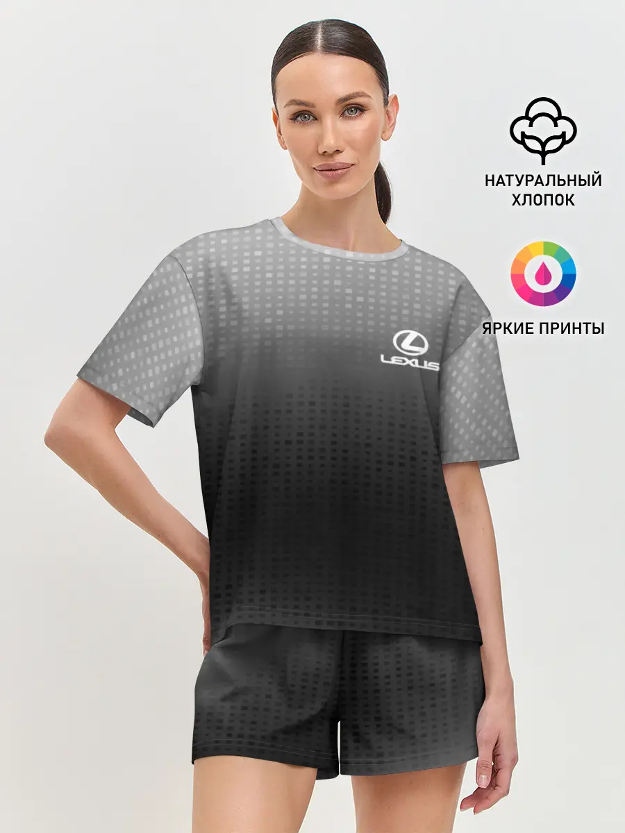Женская пижама с шортами / Lexus sport collection