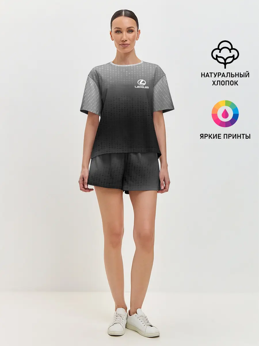 Женская пижама с шортами / Lexus sport collection