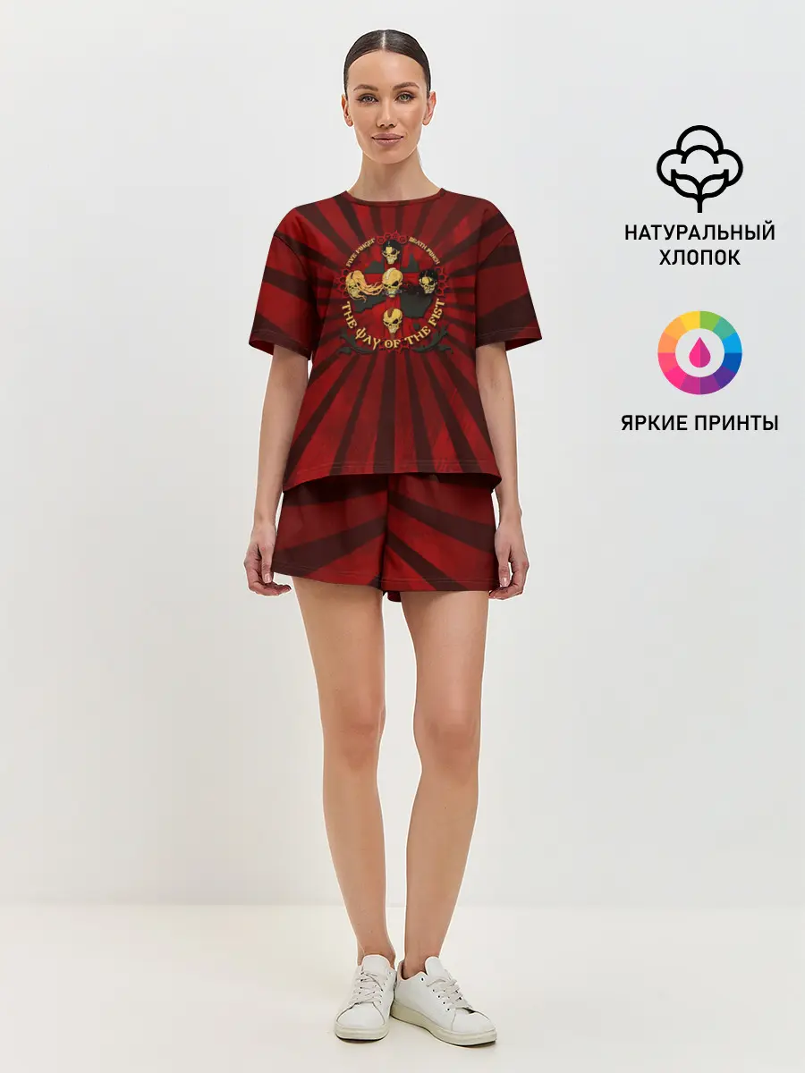 Женская пижама с шортами / 5FDP