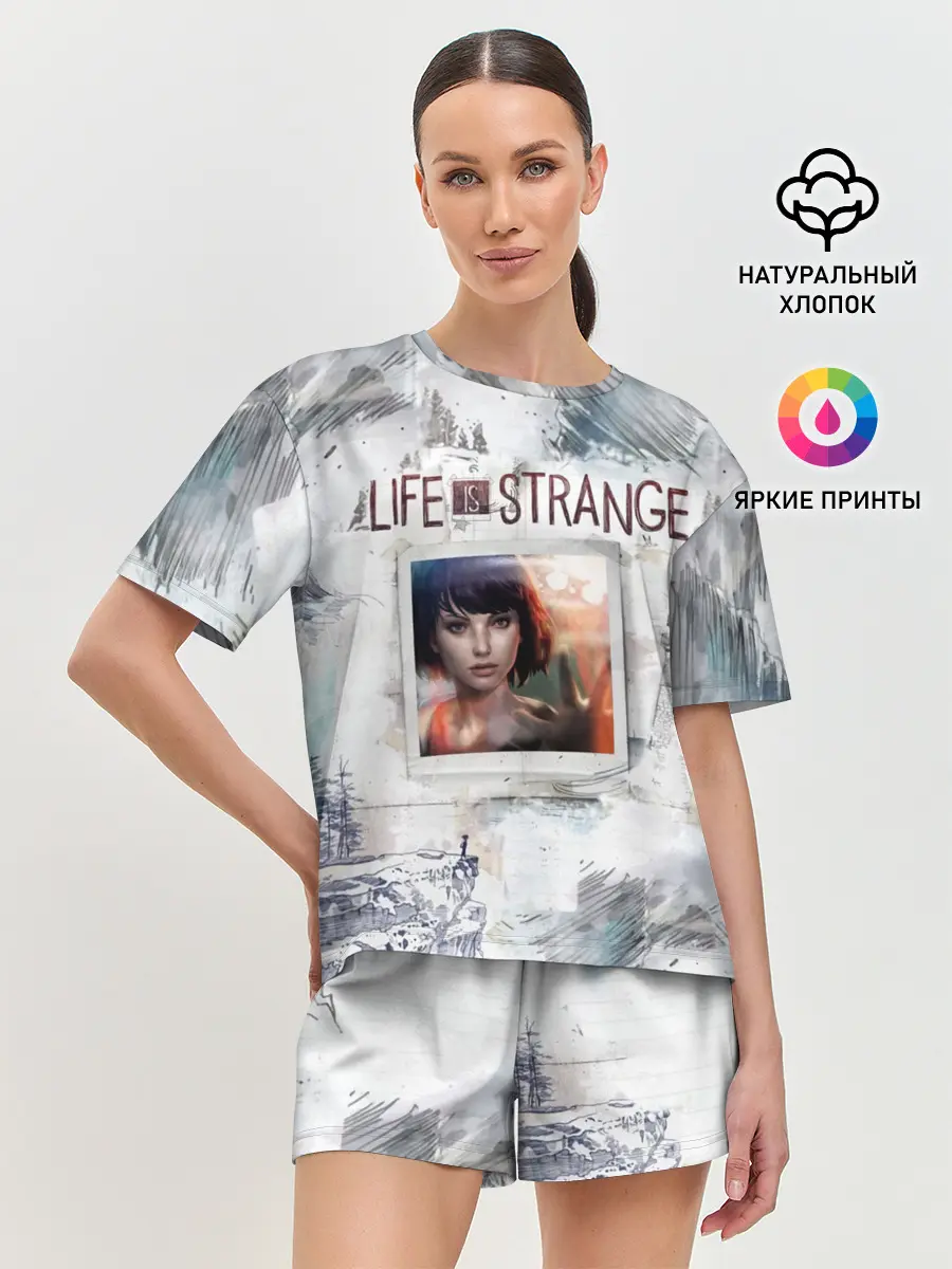 Женская пижама с шортами / Max. Life is Strange.