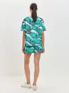 Женская пижама с шортами / Дельфины