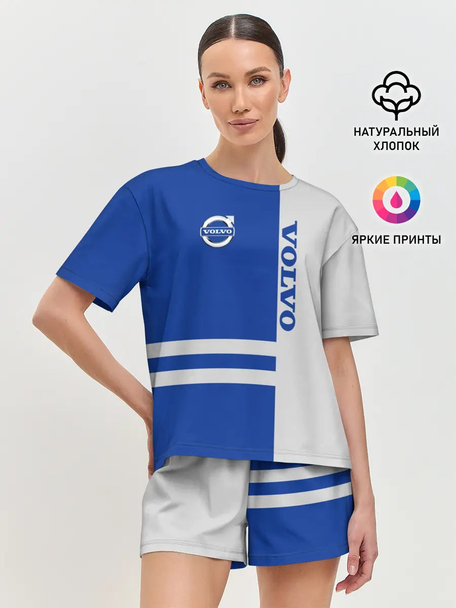 Женская пижама с шортами / Volvo