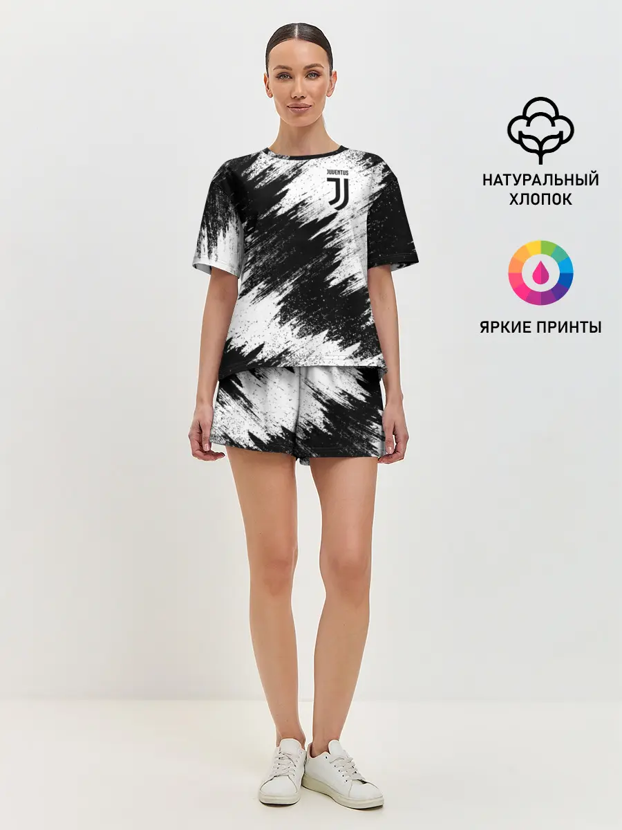 Женская пижама с шортами / Juventus