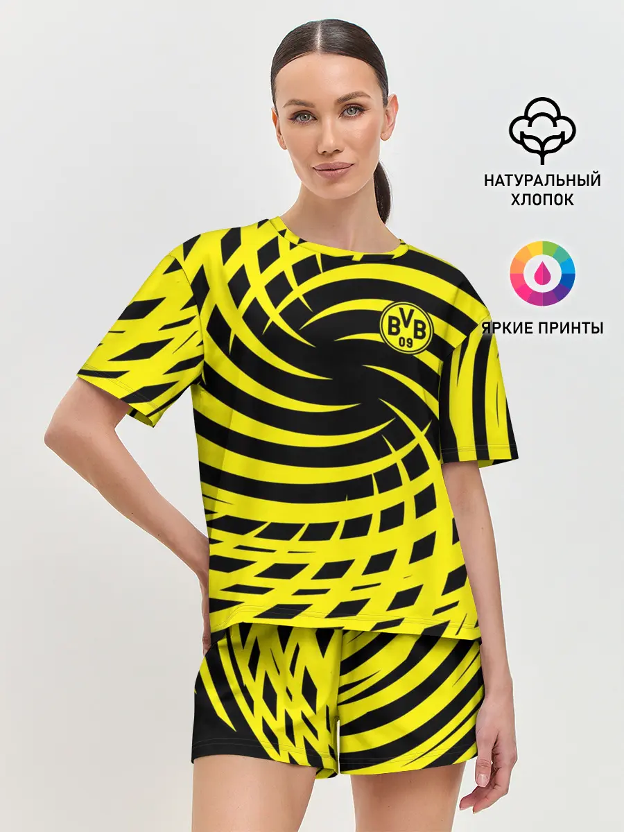Женская пижама с шортами / FC Borussia Dortmund