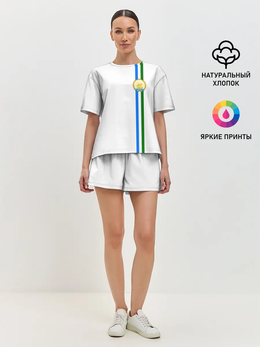 Женская пижама с шортами / Башкортостан