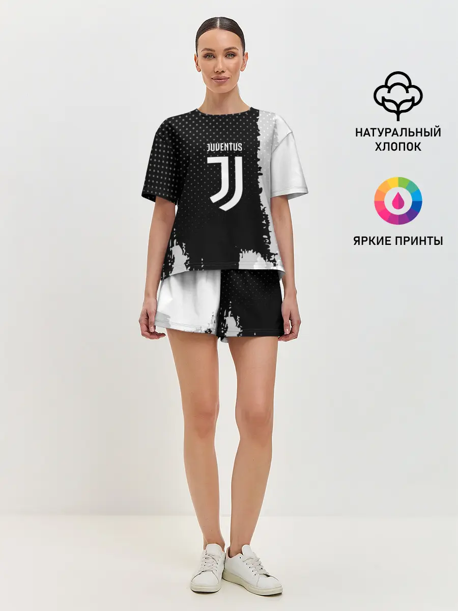 Женская пижама с шортами / JUVENTUS