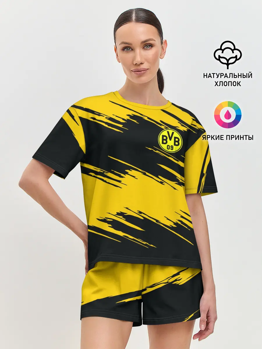 Женская пижама с шортами / Боруссия