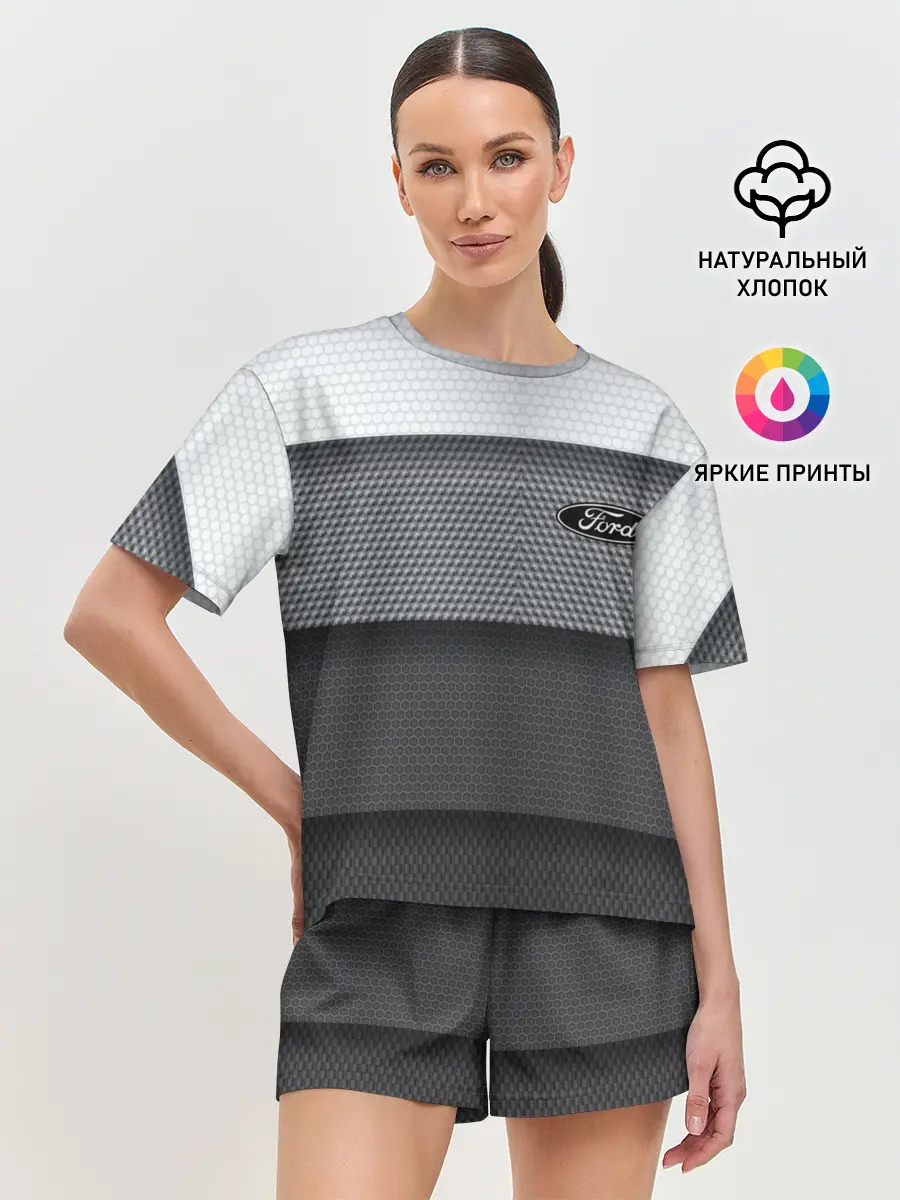 Женская пижама с шортами / Ford sport