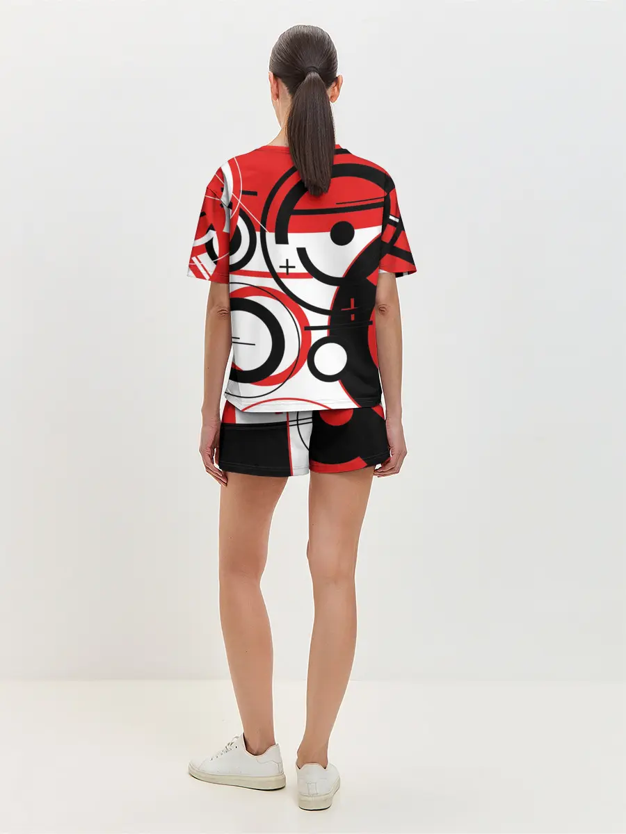 Женская пижама с шортами / Цитата Земфиры