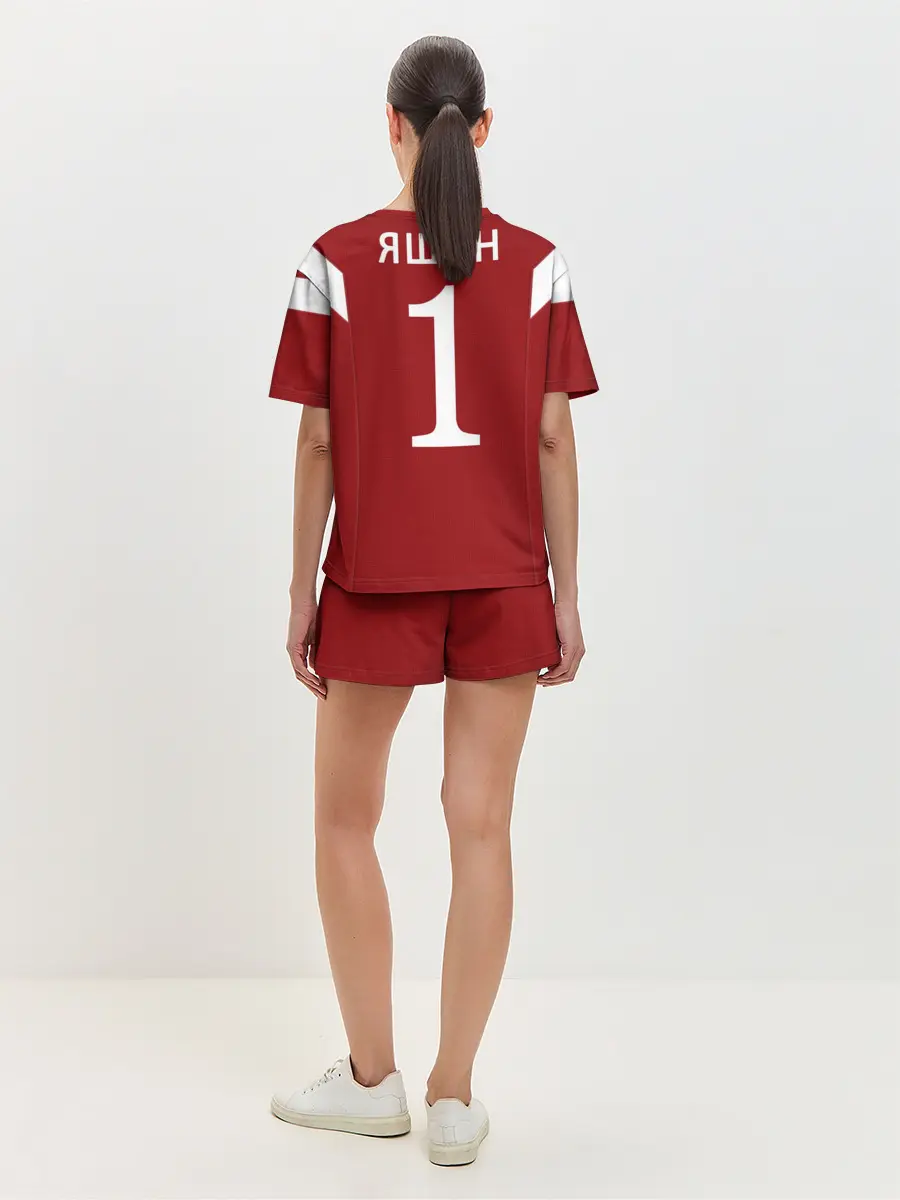 Женская пижама с шортами / Лев Яшин ретро #2