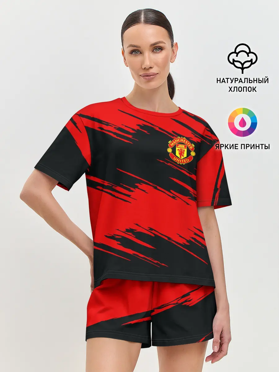 Женская пижама с шортами / Manchester United