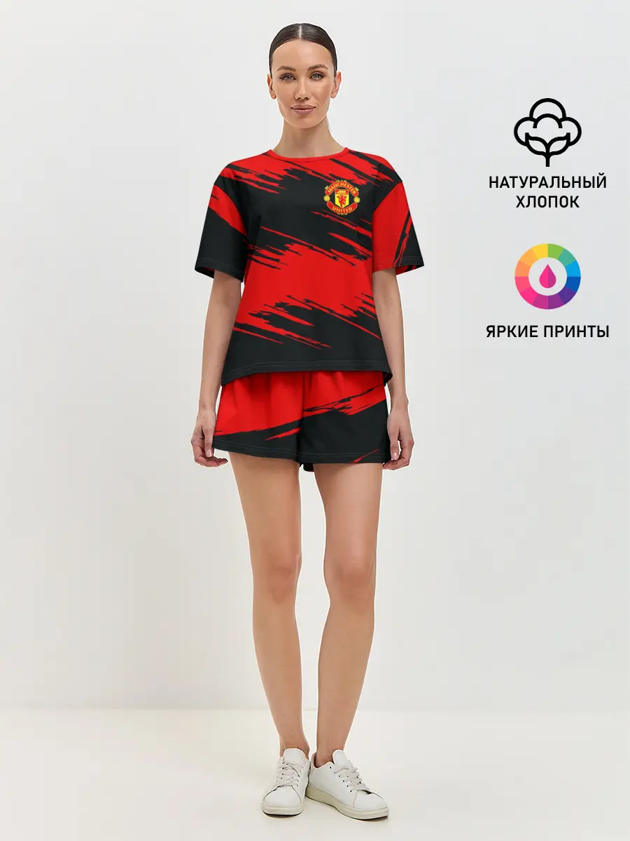 Женская пижама с шортами / Manchester United