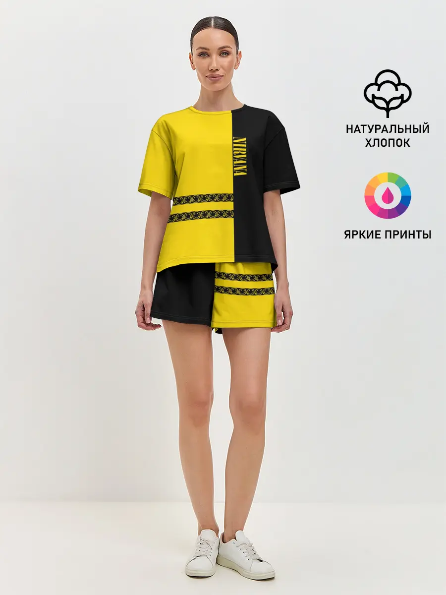 Женская пижама с шортами / Nirvana