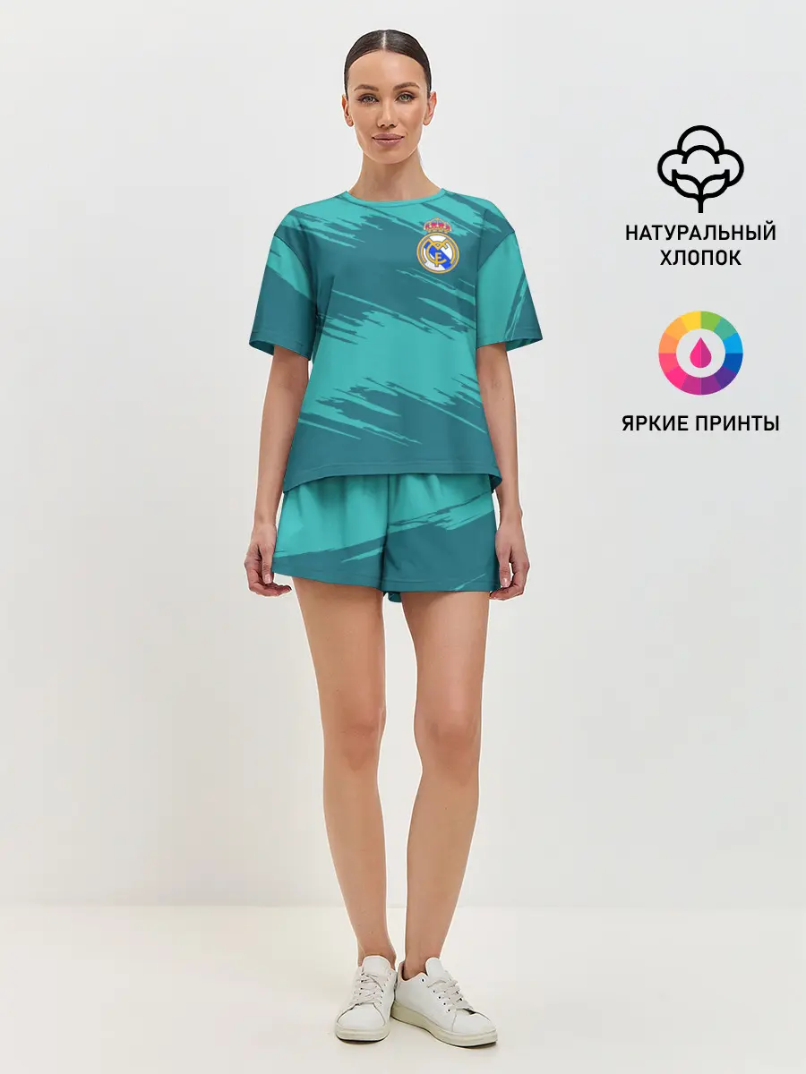 Женская пижама с шортами / Real Madrid