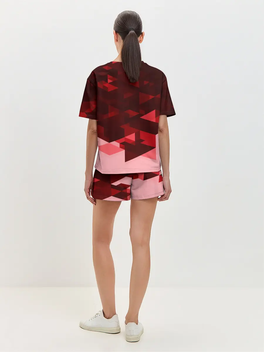 Женская пижама с шортами / Manchester United Abstract